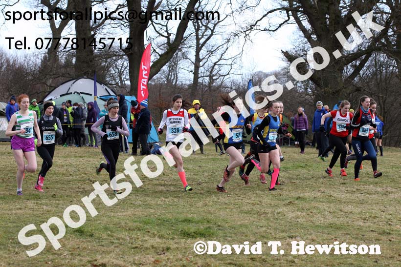 Womens under-17s and under-20s Start Fitness NEHL, Alnwick. Photo: David T. Hewitson/Sports for All Pics